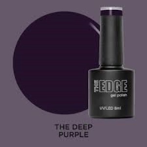 The Edge Gel Polish Deep Purple 8ml